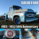 Solid & Original 50th Anniversary F100 Texas Truck That Runs. Has Orig Wood Bed!