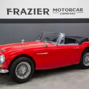 SOLID STRAIGHT BIG HEALEY with good bones and mechanical refresh RED/BLACK