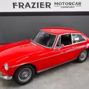 Solid,Staight Driving MGB GT RED/BLACK
