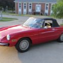 Spider Red Convertible