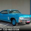 SS 427 One Owner Protect-O-Plate A/C 427 Big Block 4-Speed