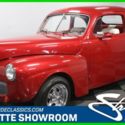street hot rod chrome red white stroker motor flowmaster vdo  classic vintage