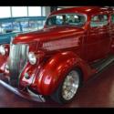 Street rod custom clean 383 stroker auto 700r A/C leather red show winner