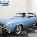 STUNNING MARINA BLUE PAINT, THUMPING 408CI BIG BLOCK, 4 SPEED MAN, NICE CHEVELLE