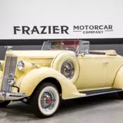 STUNNING PACKARD 115C CONVERTIBLE MUSEUM QUALITY YELLOW/BLACK