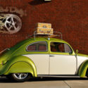 Stunning Slammed VW Oval Window Restored Hot Rat Street Rod No Air Ride Bagged