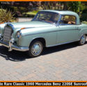 STUNNING ULTRA RARE 1960 MERCEDES BENZ 220SE 4 SPEED STICK SHIFT SUNROOF COUPE!