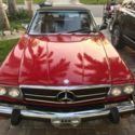 Stunning V8 560 SL Bright Red Tan interior starting at 99.00 no reserve