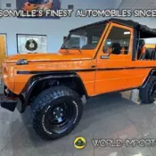 SUNSET BEAM 1993 MERCEDES-BENZ G-CLASS G230 OPEN TOP LWB - (COLLECTOR SERIES)