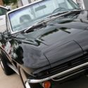 SUPER RARE 1964 CORVETTE TUXEDO BLACK ON SILVER TWO TOPS FRAME OFF RESTORED