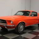 SUPER-RARE &#039;67 FASTBACK, 12,460 ACTUAL MILES, SPECIAL ORDER POPPY RED, 390, A/C!
