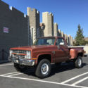 SUPER RARE Low mile 86 CHEVY K20 4X4 STEPSIDE LONG BED DIESEL SILVERADO 4 SPEED