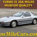 Super Rare Super Clean 1987 MAZDA RX7 Turbo II 36k miles 1 owner car