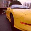 Super Rare1993 Sunfire Yellow Pontiac Firebird Trans Am 6 Speed T-tops