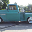 SUPER SOLID, LOWERED, WIDE WHITES AND 4-SPEED! AWESOME PATINA!