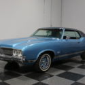 SUPERCLEAN GULFSTREAM BLUE SUPREME, 350 V8, AUTO, FACTORY A/C, NICE RESTORATION