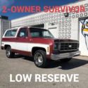 Survivor Preservation 2wd 2-owner Blazer Jimmy K5 4x2
