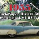 SURVIVOR! Rare 1955 Classic Buick Super Riviera 100% Original, Just 31k Miles!