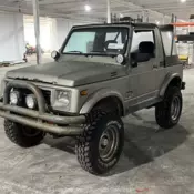 Suzuki Samari Sport Utility Convertible Off-road 1.3L Gas -Parts/Repair
