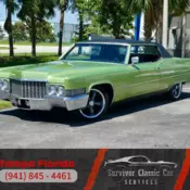 Sweet 1970 Coupe De Ville, 472CI V8, Auto, 18" wheels, custom stereo, PS & PFDB!