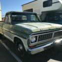 SWEET 1970 FORD F-250 CAMPER SPECIAL!! TRUCK ONLY HAS 91K TOTAL MILES.