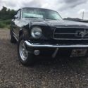 Sweet Black 64 Mustang