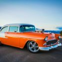 This 55 Chevy is one of a kind and is the definition of Hot Rod.