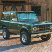 This gorgeous classic piece of Ford history! The classic Bronco is an American