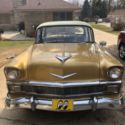 THIS IS A CHEVROLET-210-two tone color/  gold & yellow