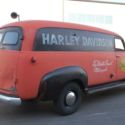 Thriftmaster Panel Truck Harley Davidson Knucklehead Hauler Shop Truck Rat Rod