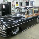 TIN WOODY MUSTANG II V8 BAGGED WOODIE HOT ROD VTG 1950 1951 1952 PATINA CUSTOM