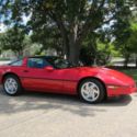 Torch red classic 1990 Corvette ZR1 only 14,950 miles