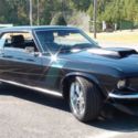 Totally restored 1969 black Mustang coupe with special effects