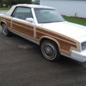 Town & Country Woody Convertible, loaded Mark Cross leather