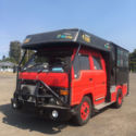 TOYOTA Dyna FIRETRUCK turbo bio-diesel 12H-T expedition adventure FOOD truck