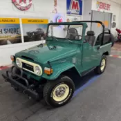 Toyota FJ40 Green with 33,050 Miles, for sale!