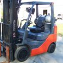 Toyota forklift truck. 8FGCU25 fork lift truck. LOW hours 3847