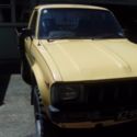 Toyota Hilux, 1983 Four wheel drive pickup truck.