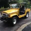 Toyota Land Cruiser FJ40 1978 original truck soft top