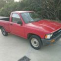 Toyota truck, long bed with bed liner