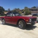 TR-6 with factory overdrive and hard top