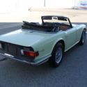 Triumph 1969 TR 6 Jasmine Yellow #34 Orig paint first year