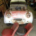 Triumph TR-3 1956 Small Mouth Grille CA Car