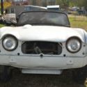 Triumph TR4A Parts Car Beam Axle Car on IRS Frame - A TRUE BARN FIND