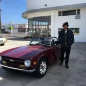 Triumph TR6 1971, Red