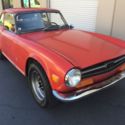 Triumph TR6, excellent rust free car for light restoration