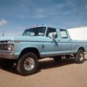 Truck F250 4x4 Crew Cab 1973 highboy