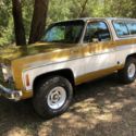 True Surviver Original Paint 1976 Chevy Blazer 4x4 Cheyenne 400 Auto Cold AC