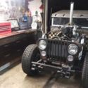 Turbo Rat Rod/ Hot Rod Roadster Jeep cj7 Pickup 4x4