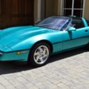 Turquoise Metallic ZR-1 with 3,500 Original Miles!